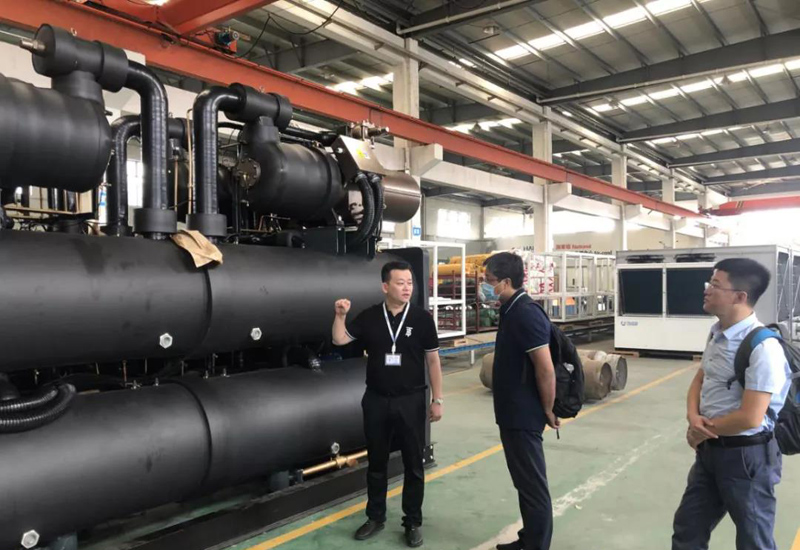 熱烈歡迎中國華電集團(tuán)公司山西分公司領(lǐng)導(dǎo)來我司考察能源塔項(xiàng)目