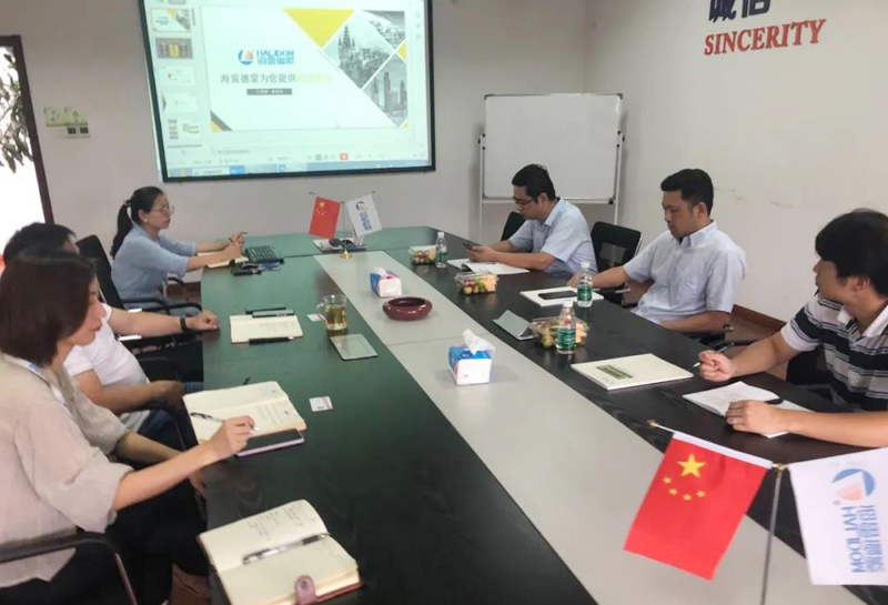 科技鎮(zhèn)長(zhǎng)團(tuán)施展團(tuán)長(zhǎng)一行到我司調(diào)研指導(dǎo)