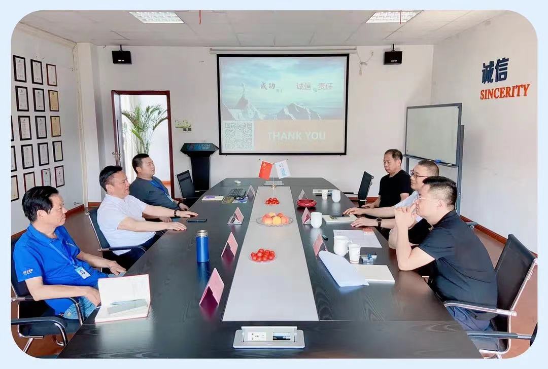 合作單位真誠到訪 攜手并進(jìn)互惠共贏